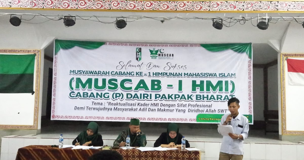 HMI kota elelim Gelar Musyawarah Cabang
